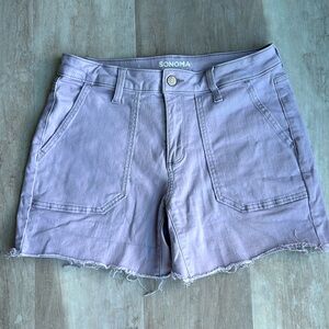 Sonoma Lilac Cut-Off Shorts
